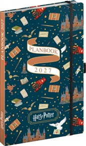 Planbook diář/notes Harry Potter –  Bradavický expres 2027