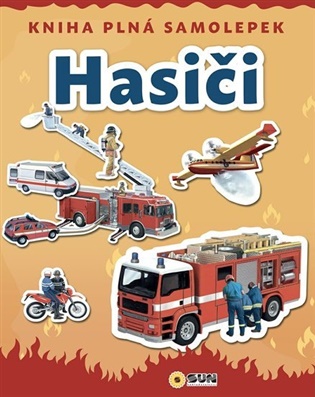 Hasiči-kniha plná samolepek - 