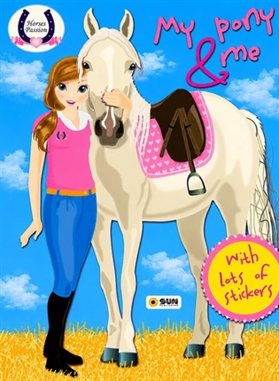 My Pony and me - Purple - Horses Passion - stickers - 