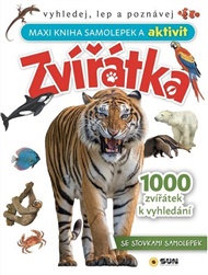 ZVÍŘÁTKA - Maxi kniha samolepek a aktivit