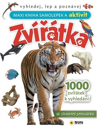 MAXI KNIHA SAMOLEPEK A AKTIVIT ZVÍŘÁTKA