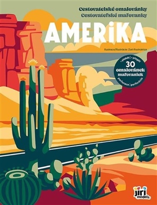 Cestovatelské omalovánky Amerika - 