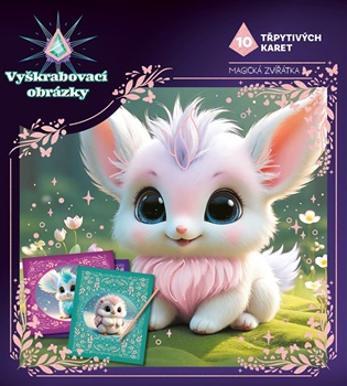 Vyškrabovací obrázky - Magická zvířátka - 