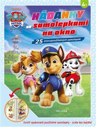Tlapková patrola - Hádanky se samolepkami na okno -  kolektiv