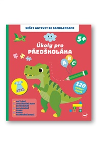 Sešit aktivit se samolepkami Úkoly pro předškoláka 5+