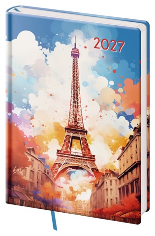 Týdenní diář A5 Vario Lyra Paris - 