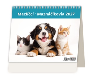 Kalendář Mazlíčci - 
