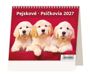 Kalendář Pejskové - 