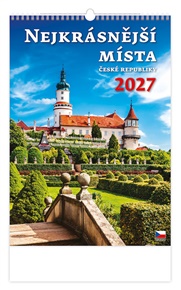 Kalendář Nejkrásnější místa České republiky