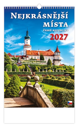 Kalendář Nejkrásnější místa České republiky - 