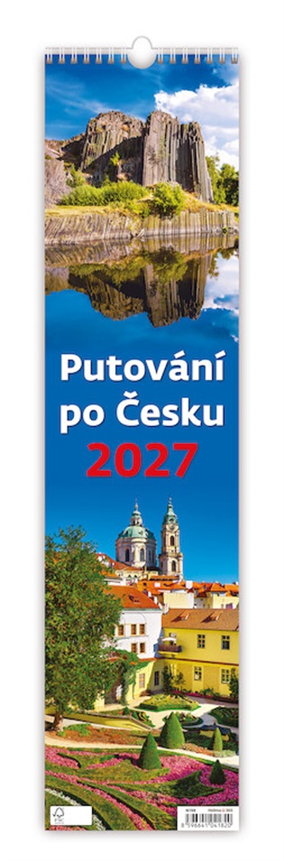 Kalendář Putování po Česku - vázanka - 