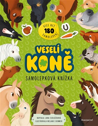 Samolepková knížka – Veselí koně - Jana Sedláčková