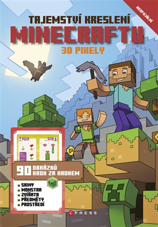 Tajemství kreslení Minecraftu: 3D pixely -  kolektiv