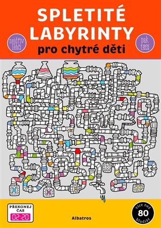 Spletité labyrinty pro chytré děti -  kolektiv