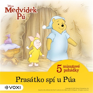 Medvídek Pú - 5minutové pohádky - Prasátko spí u Púa (3) -  kol.