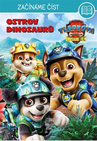 Tlapková patrola - Dinosauří film - Začínáme číst - Ostrov dinosaurů: Ostrov dinosaurů -  kolektiv