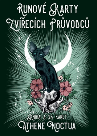 Runové karty zvířecích průvodců: Kniha a 24 karet - Athene Noctua