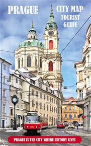 Prague city map, 1:14 000, tourist guide - Boris Kogut