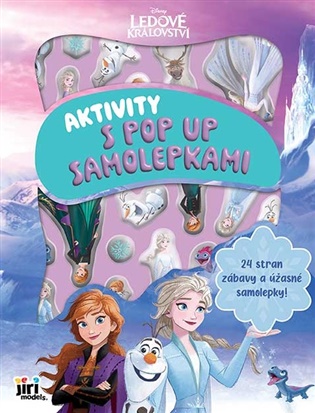 Aktivity s pop-up samolepkami Ledové království - 