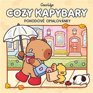 Coco Wyo - Cozy Kapybary: Pohodové omalovánky - 