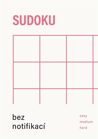 Sudoku bez notifikací (červená) - 