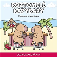 Roztomilé kapybary - COZY omalovánky: Pohodové omalovánky -  kolektiv