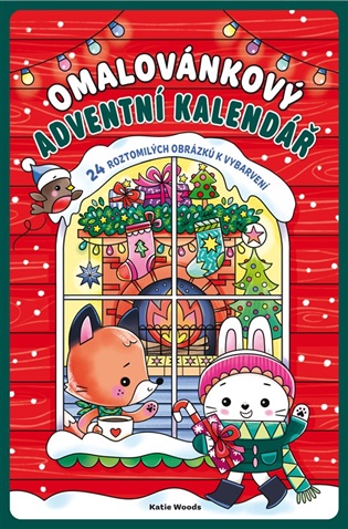 Omalovánkový adventní kalendář - 