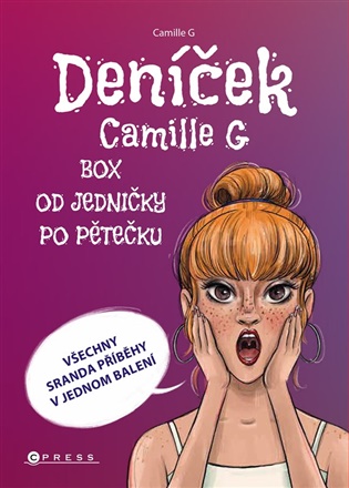 Deníček Camille G box: Od Jedničky po Pětečku: Všechny sranda příběhy v jednom balení -  Camille G