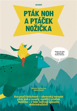 Pták Noh a ptáček Nožička - dárkové balení - Daniela Fischerová