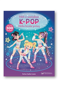 K-POP Příběh se samolepkami: Oblékni hvězdné postavy