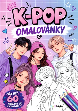 K-pop omalovánky -  kolektiv autorů