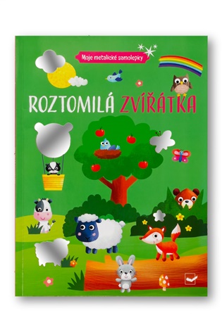 Moje metalické samolepky Roztomilá zvířátka - 