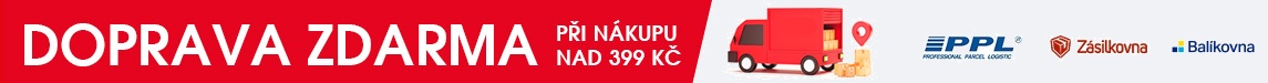 Doprava zdarma pro nákupy nad 399,-