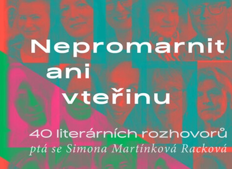Nepromarnit ani vteřinu přináší pozoruhodný výsek současné literatury i autorského myšlení. Formou otázek a odpovědí vyjevuje opulentní různorodost dnešní české literatury – její tázání, hledání i zkoumání, její živost i nesamozřejmost. Zároveň otevírá okno do útrob literárního časopisu, který si zakládá na otevřenosti a nepředpojatosti. Všechny rozhovory vznikly pro časopis Tvar a vyšly v něm v letech 2014 až 2026.
