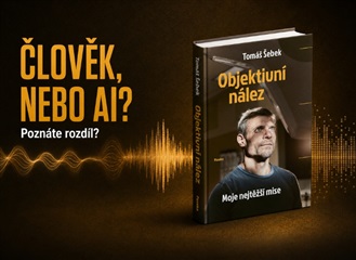 Tomáš Šebek nechal svou novou knihu namluvit AI hlasovým klonem. Jeho žena rozdíl nepoznala, zvládnete to vy?