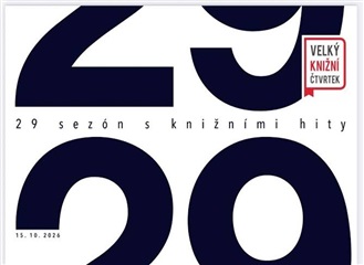 Tady je 15 titulů Velkého knižního čtvrtku - podzim 2026, které budou mít premiéru 15. října