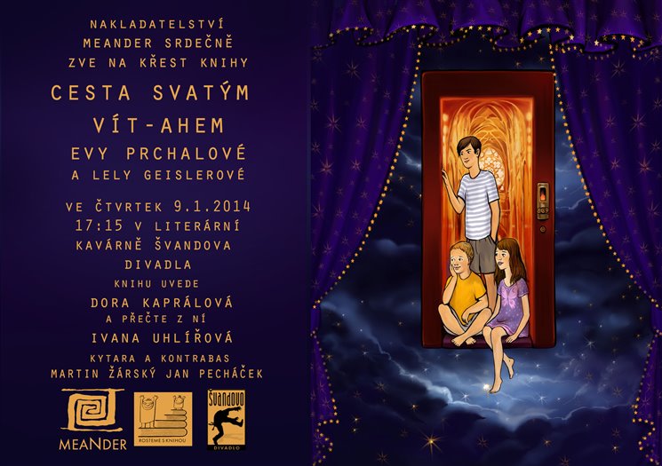 Uvedení knihy Cesta svatým Vít-ahem. Hosté: Dora Kaprálová, Ivana Uhlířová